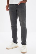 Trendyol TMNAW22JE0210 Volwassenen Mannen Jeans Single pack - Grau - 33