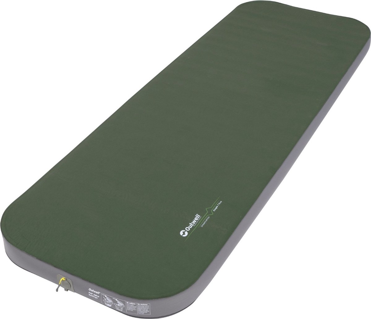 Outwell Dreamhaven Single 7.5 zelfopblaasbare slaapmat - Groen