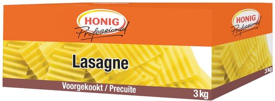 Honig Lasagne naturel - Doos 3 kilo