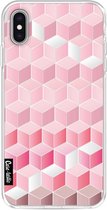 Casetastic Apple iPhone XS Max Hoesje - Softcover Hoesje met Design - Cubes Vibe Print