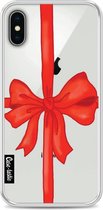Casetastic Softcover Apple iPhone X - Christmas Ribbon