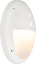QAZQA danzi - Moderne Wandlamp voor buiten - 1 lichts - D 95 mm - Wit - Buitenverlichting