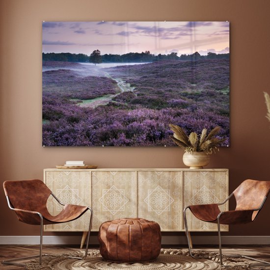 Peinture sur Verre - Brume dans la Lande - 180x120 cm - Peintures sur Verre Peintures - Photo sur Glas