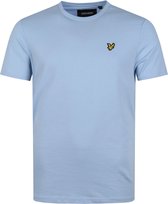 Lyle and Scott - T-shirt Lichtblauw - Heren - Maat XL - Modern-fit