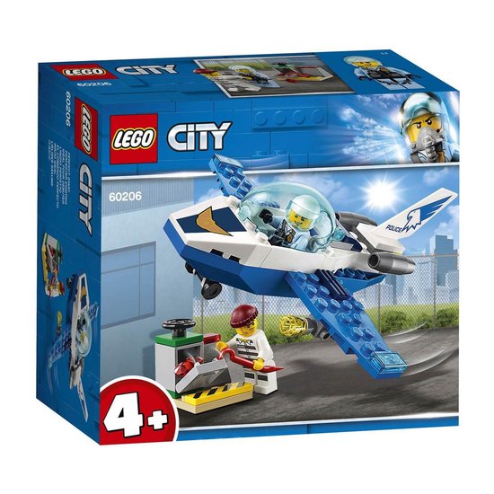 LEGO City 4 Luchtpolitie Vliegtuigpatrouille 60206 bol