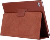 Lunso - Geschikt voor iPad 2 / 3 / 4 - Stand flip sleepcover hoes - Bruin