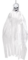 Wit skelet decoratie 150 cm - Feestdecoratievoorwerp