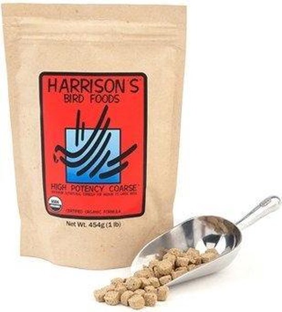 Foto: Harrison s high potency coarse binnenvogelvoer 2 27 kg