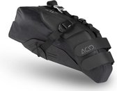 ACID Zadeltas PACK PRO 11 - Waterbestendig - Slijtvast buitenmateriaal - TPU - Inh. 11L - L40xB15xH15 cm - Zwart