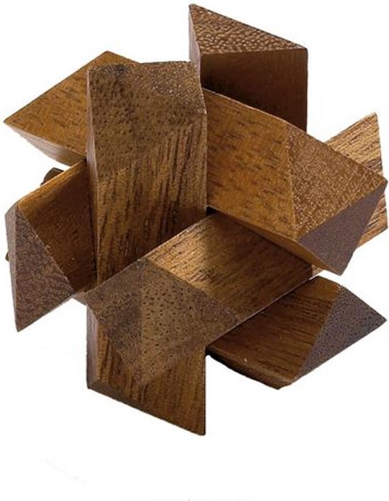 Philos Draco – 6-teiliges Holz-Knobelspiel, Ab 6 Jahren, Einfacher Schwierigkeitsgrad