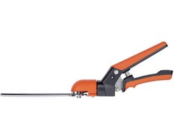 BLACK+DECKER Grasschaar - Grastrimmer 34,5CM - Anti-Kleef Snijbladen - Ilaflon Resist en Swiss Non-Stick - Gesmeden Stalen Blad - Zwart/Oranje