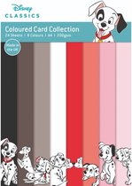 Creative Expressions 101 Dalmatians Coloured Card pack