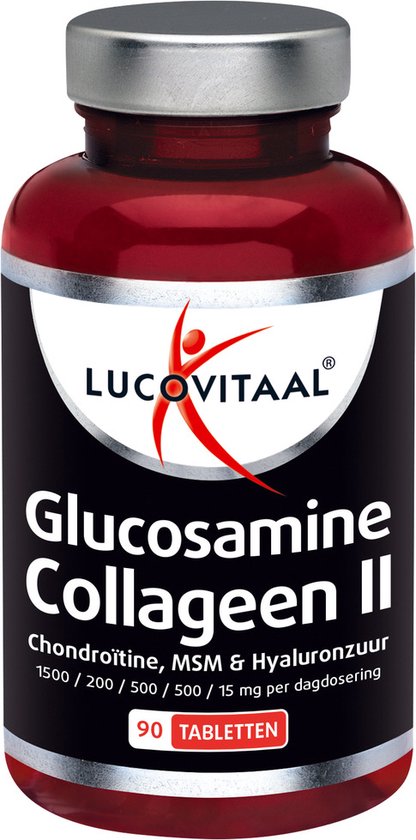 Foto: Lucovitaal glucosamine collageen type 2 90 tabletten