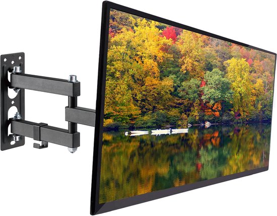 Douxe® DTS-A43 - TV Beugel - Muurbeugel TV voor 23 t/m 43 Inch - Full Motion - TV Muurbeugel tot 30KG