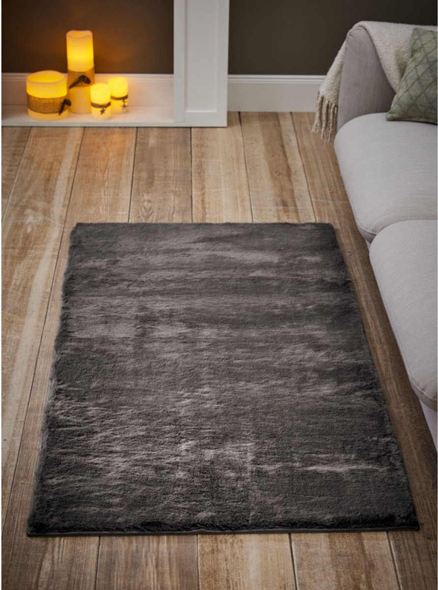 Livarno Home - Vloerkleed - 150 x 80 cm - Heerlijk zacht, hoogpolig tapijt - Afmetingen: 1