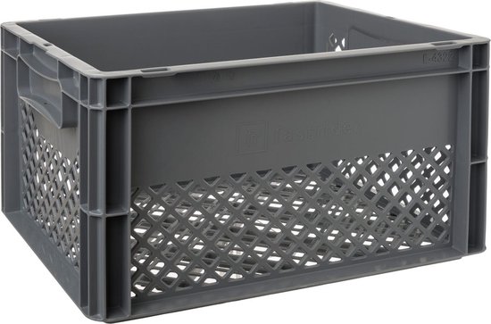 Fastrider Fietskrat Medium - Grijs - 22L van Basil — afbeelding 5