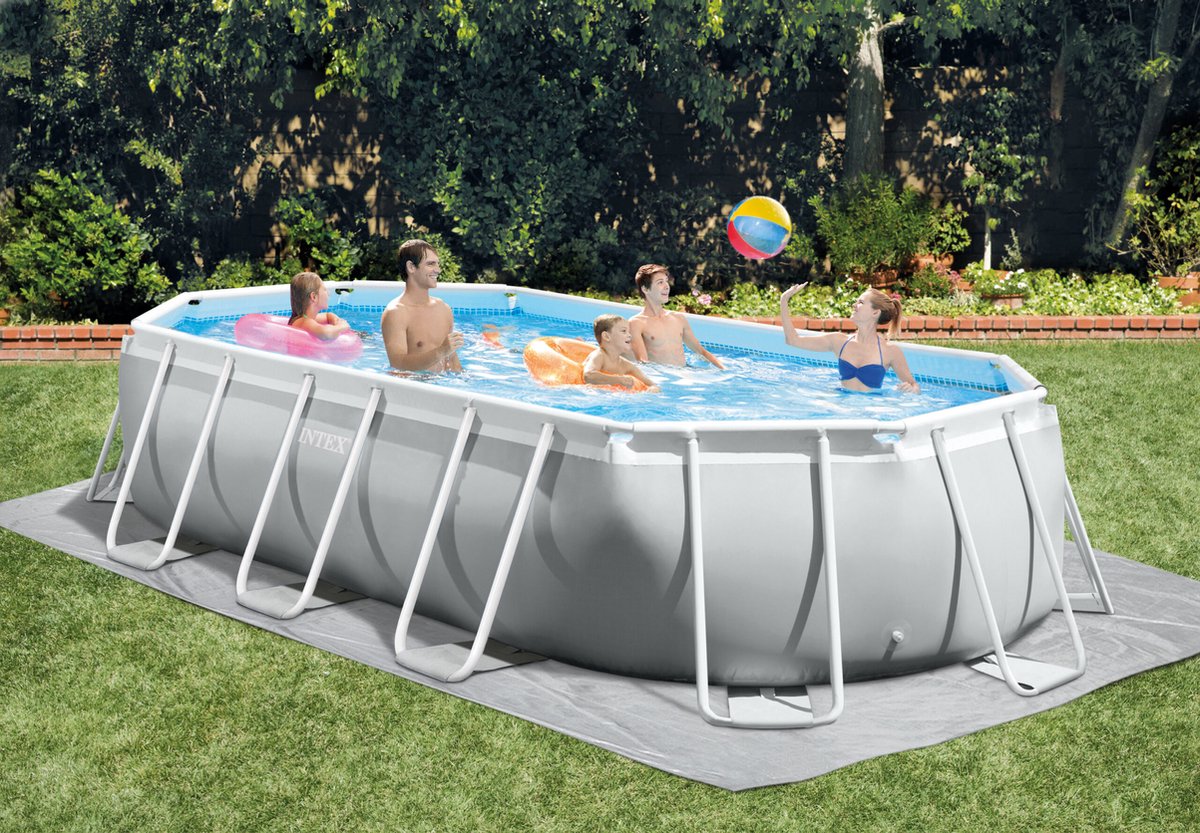 Intex Rechthoekig framezwembad set 26796 - 503 x 274 x 122 cm