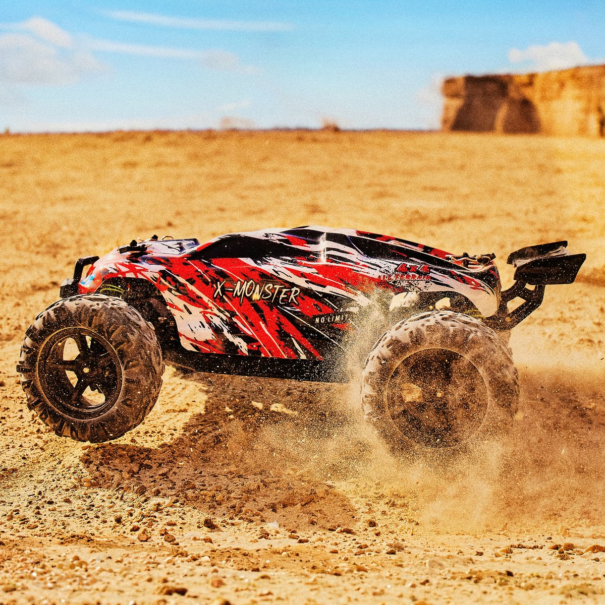 Overmax X-Monster 3.5 RC Auto – 4x4 – 1:18 Schaal – 30 km/h - Bereik 100 m – 2 Accu’s (40 min) – Extra Carrosserie – Offroad – TUV-gecertificeerd — afbeelding 20