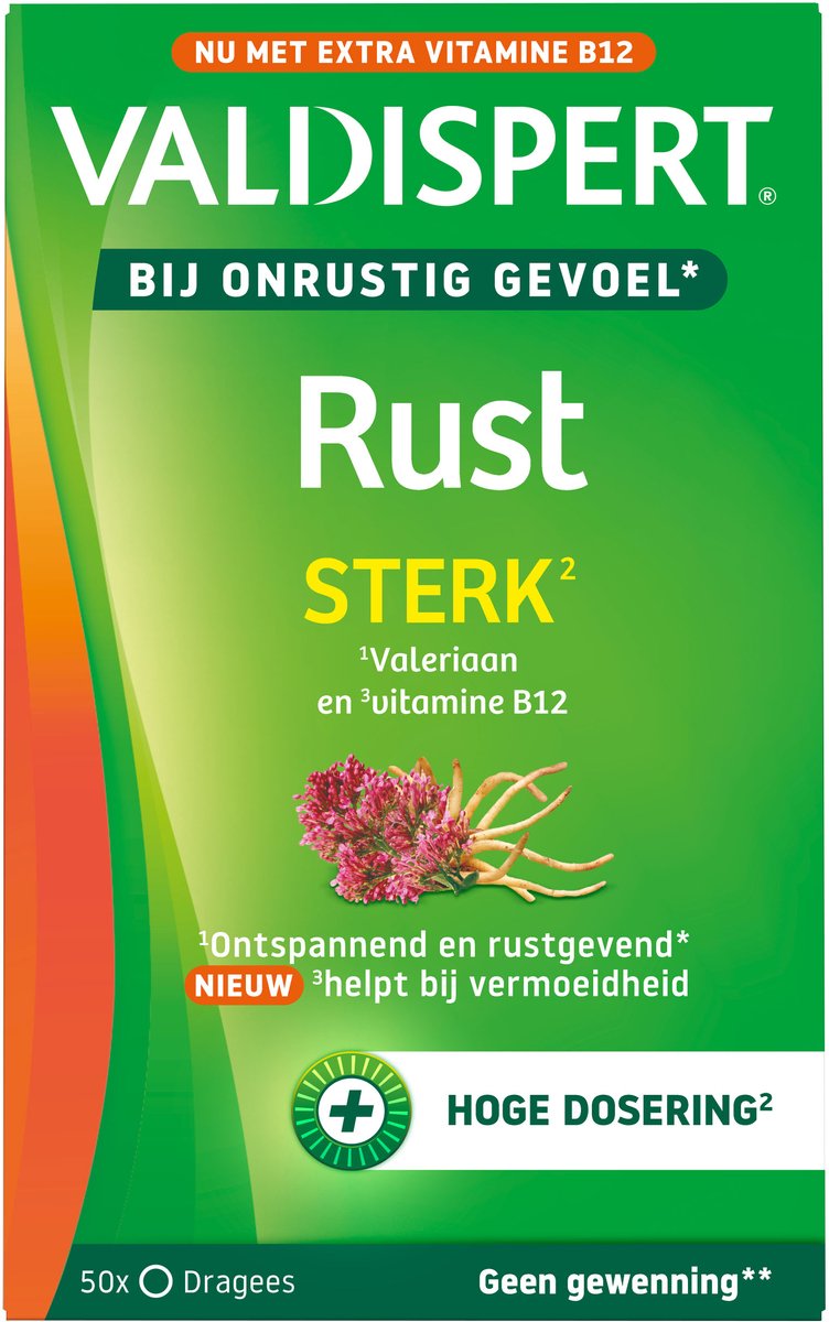Valdispert Rust Sterk Dragees 50TB