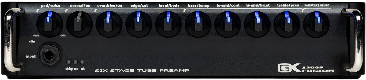 Gallien-Krueger Fusion 1200s 1200 Watt basgitaar versterkertop