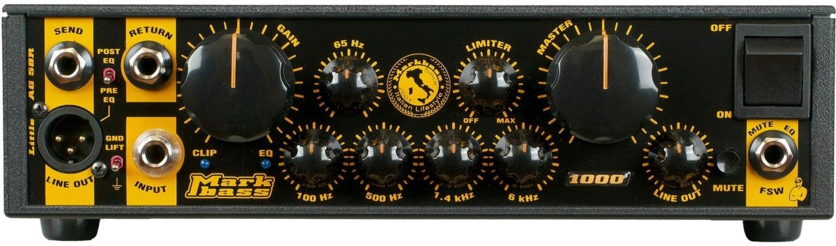 Markbass Little AG 1000 58R 1000W basgitaar versterkertop