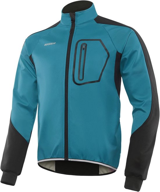 Radfahr-Jäckchen für Herren Winter-Thermo-Laufsjacke winddicht Herren Hoodies