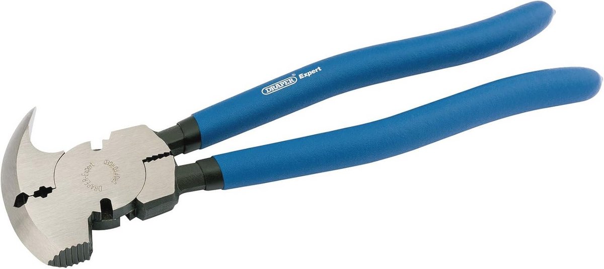 Hekwerktang 260 mm | Draadsnijders met comfortabele handgreep | Nageltrekker | Vergrendeltang | Hoogwaardige gereedschappen