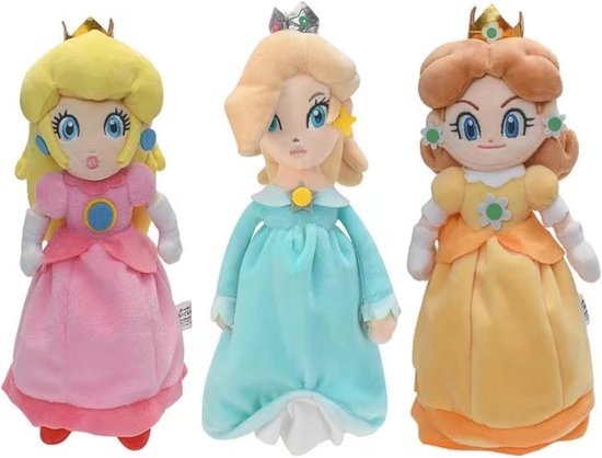 Juguetes de princesa suaves Princesa Peach Rosalina y Daisy Toys 26/27 Juguetes de princesa suaves Princesa Peach Rosalina y Daisy Toys 26/27