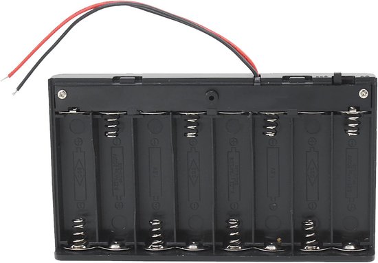 2x AAA Batterijdoosje met Losse Draden en Schakelaar