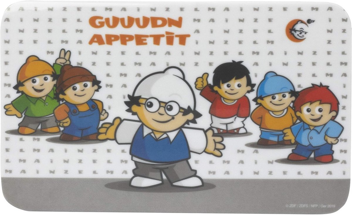 Ontbijtbord met Rubber Voetjes - 20,5 x 14,5 cm - Leuk en Onbreekbaar