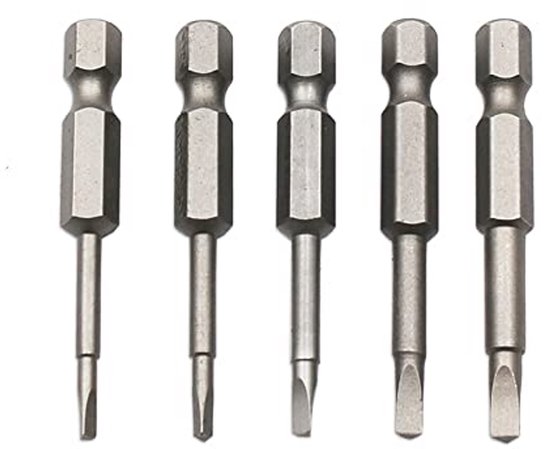 5 Stks 50mm Magnetische Driehoek Hoofd Schroevendraaier Bits - Impact
