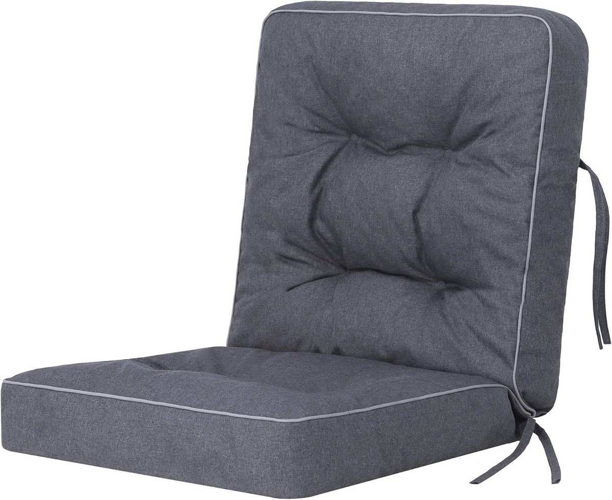 Schommelbank Kussen - Tuinkussen 110 x 120 cm - Marineblauw - Comfortabel en Duurzaam