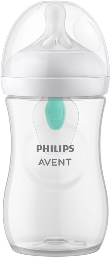 Biberon Philips Avent Natural Response avec valve Airfree- 1 biberon - 260 ml - 1 mois et plus - Tétine Speed 3 - SCY673/01 - Biberons