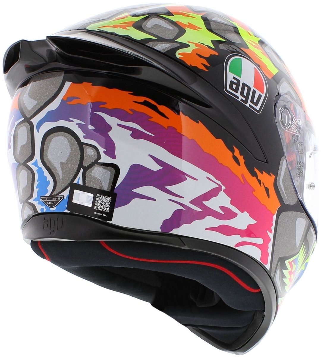 AGV K-1 S Bezzecchi 2023 Integraalhelm - Maat S - Helm – foto 8