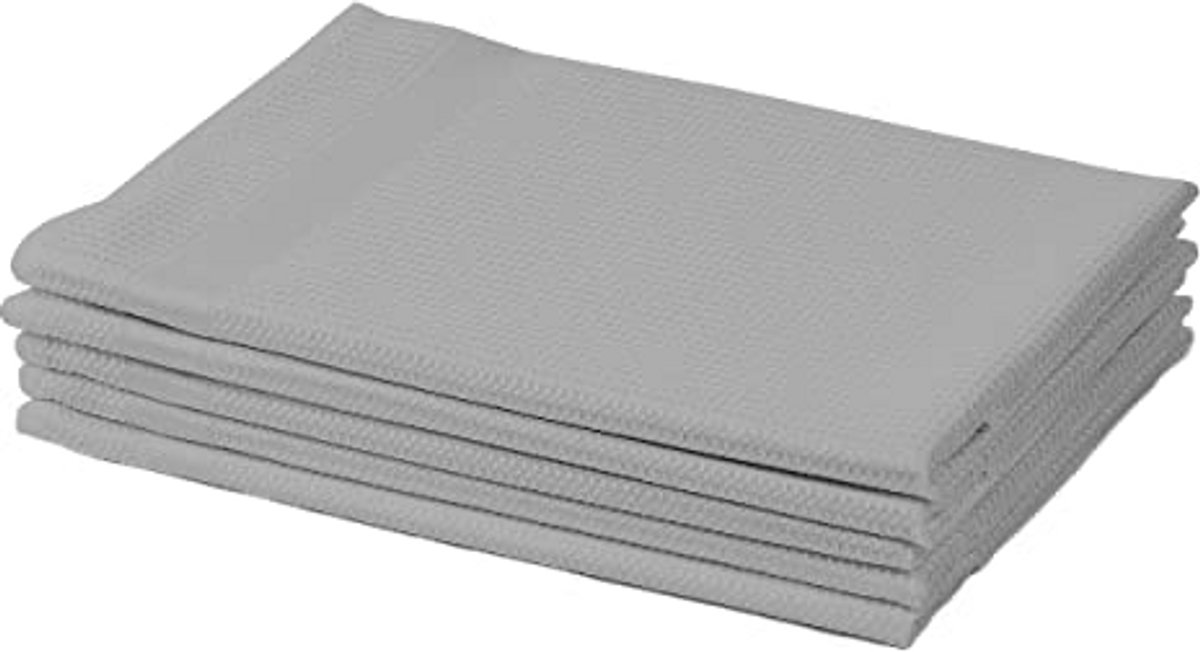 Glasdoekjes Set van 5 - 45 x 65 cm - Duurzaam en Absorberend