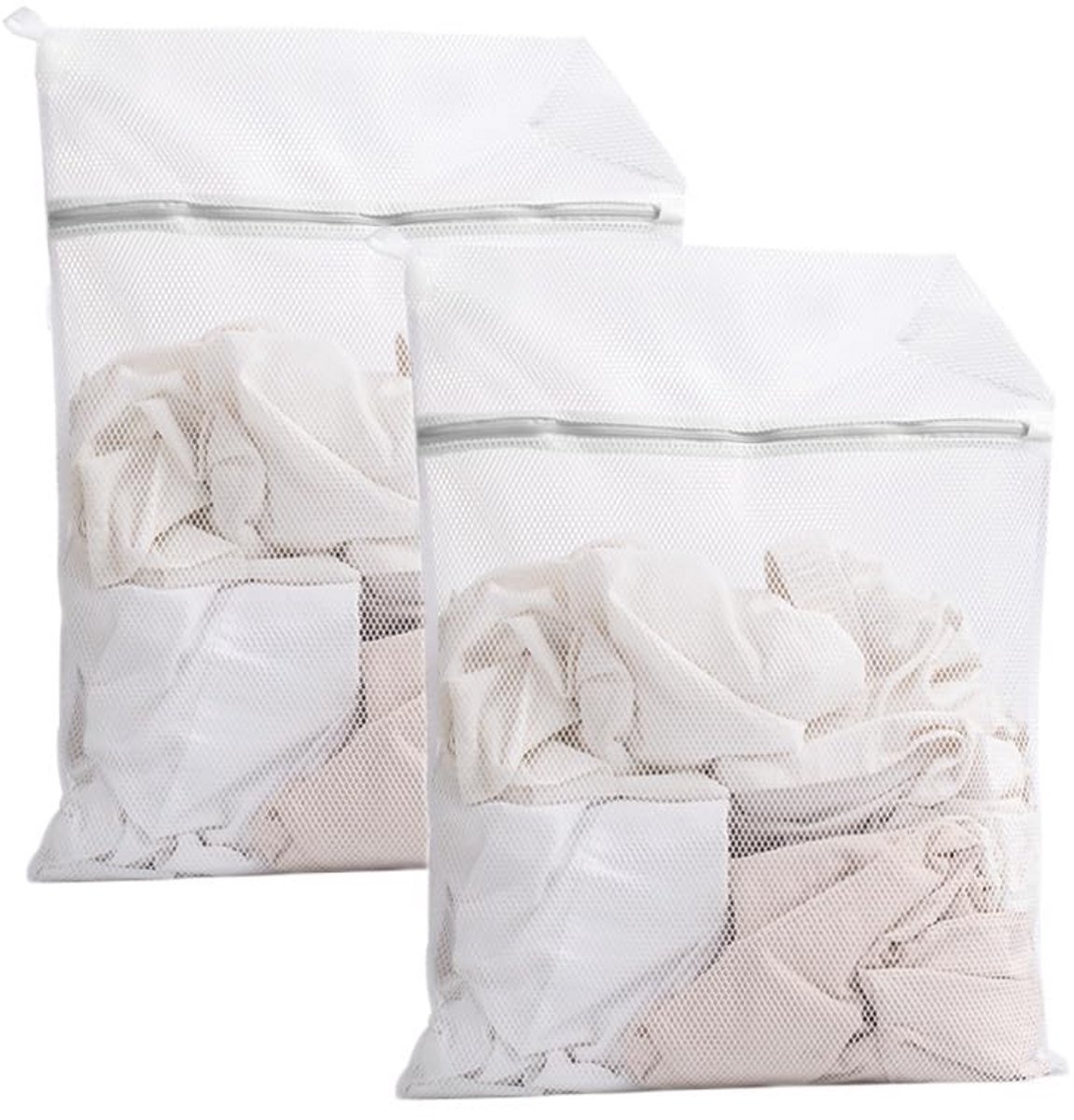 Set van 2 duurzame wasnetten voor wasmachine - ideaal voor delicate kleding
