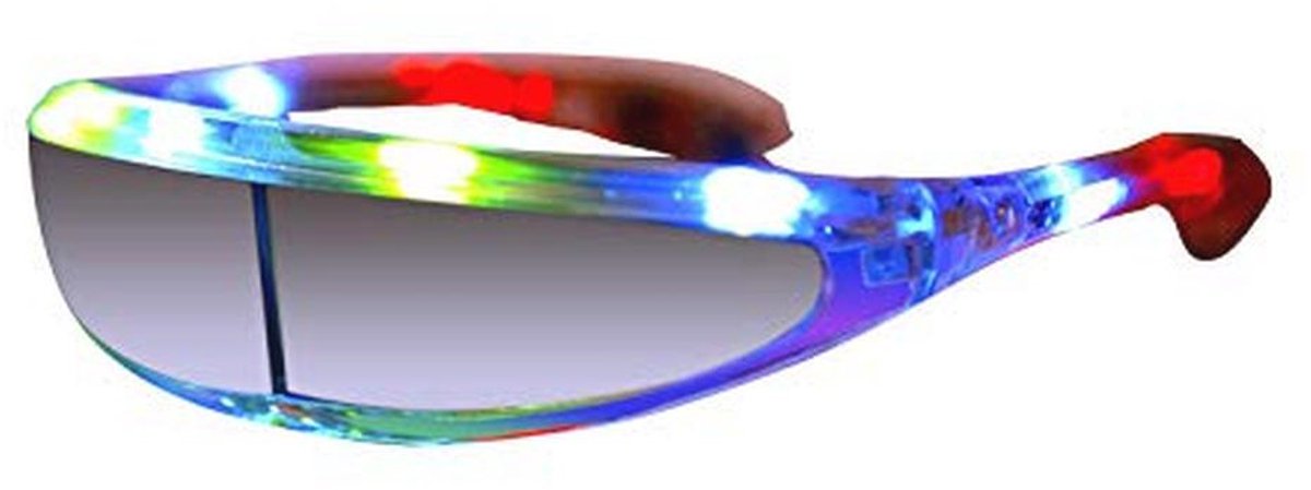 LED Party Bril met Kleurrijke Knipperende Glazen voor Feesten