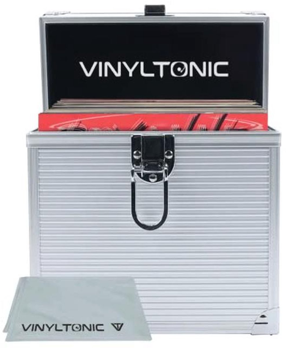 Opbergdoos voor vinylplaten - Stijlvol en compact voor 17,8 cm en 30,5 cm