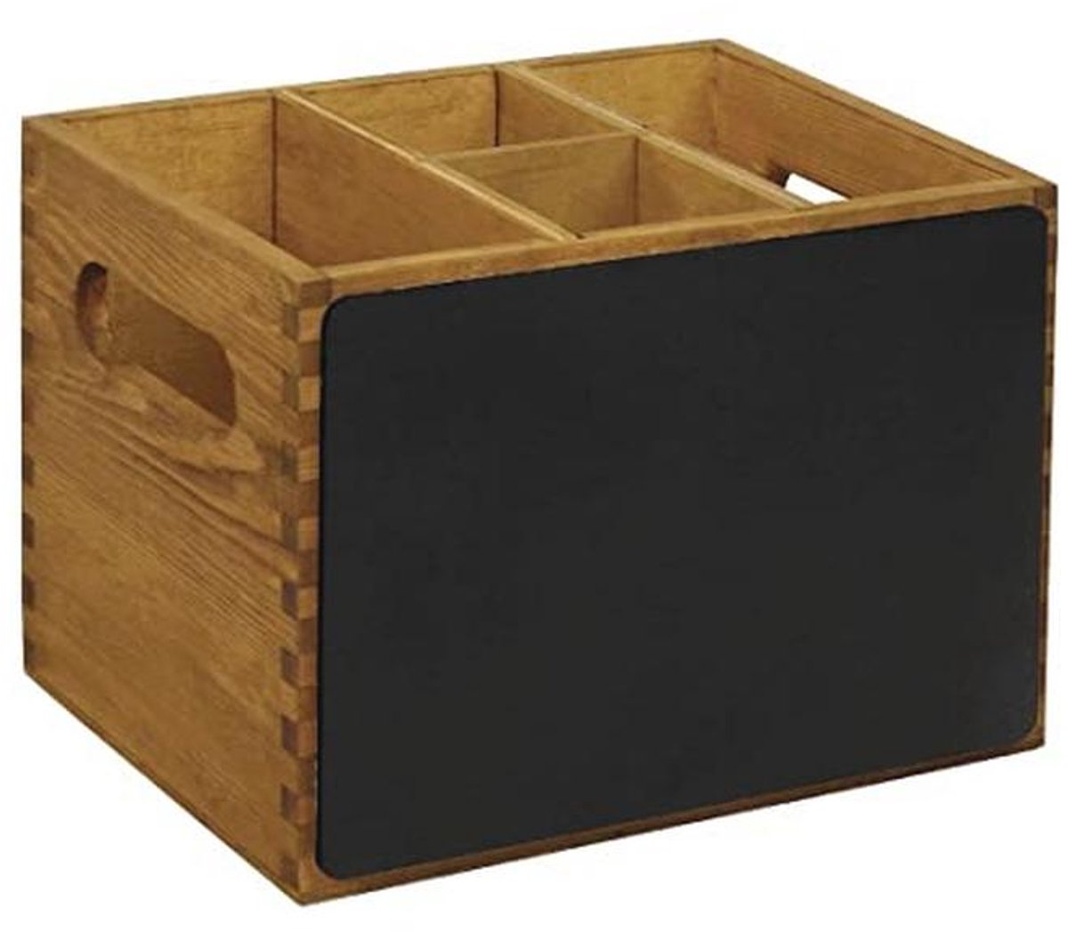 Houten Tafelorganizer met Schoolbord 150x210x160mm - Ideaal voor Bruiloft Display
