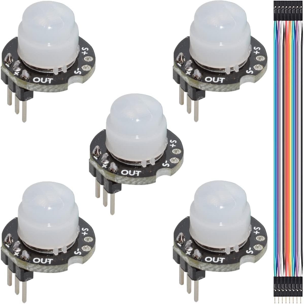 5 Stuks PIR Bewegingssensor Module Hoge Gevoeligheid Infrarood Detector voor Arduino DIY