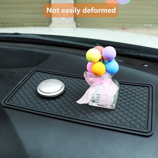 Telefoon dashboard auto anti slip mat zwart - sticky - kopen? | Ruime keuze