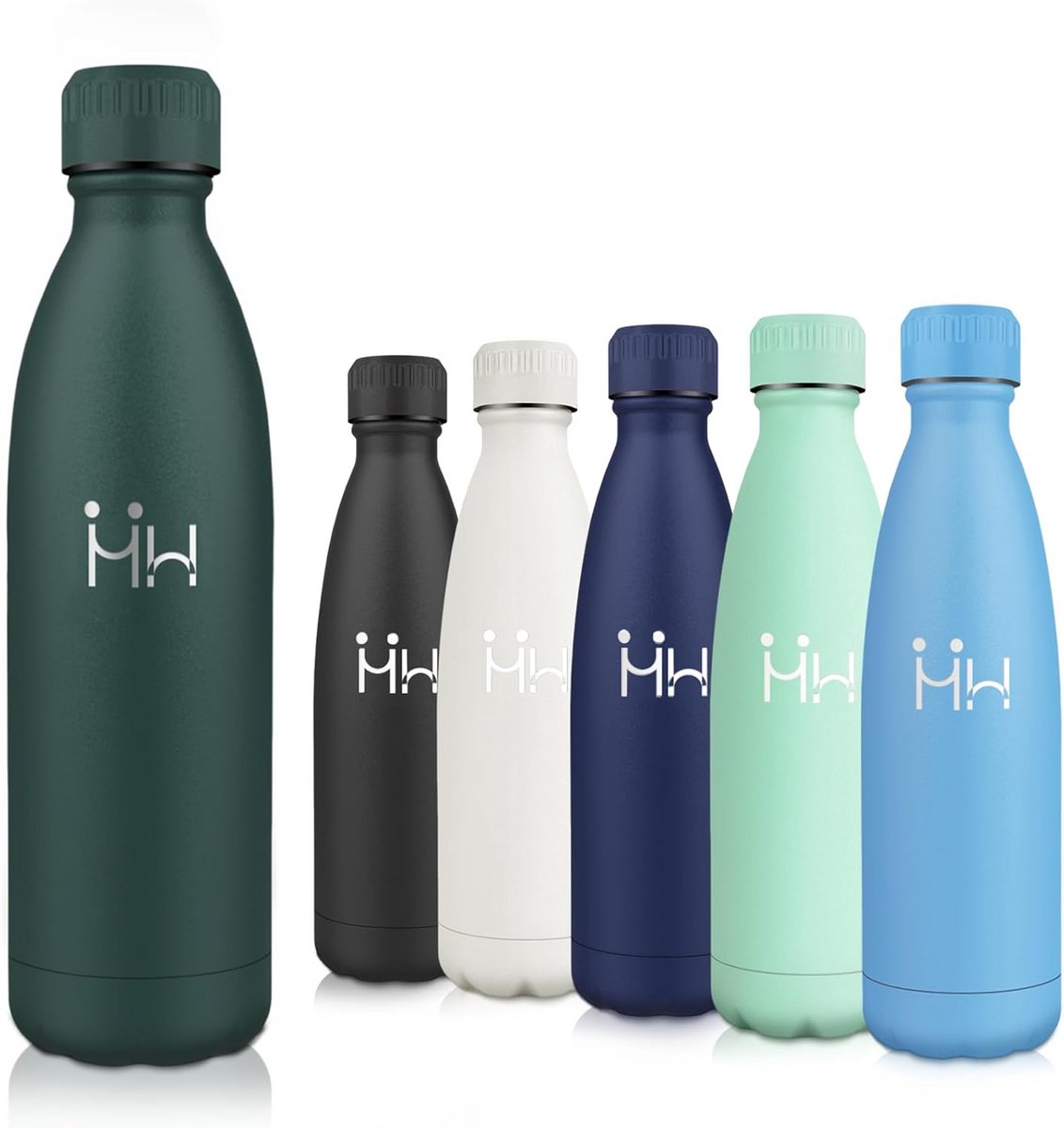 Thermosfles 1 Liter RVS – Vacuüm Geïsoleerde Drinkfles voor Sport en Reizen