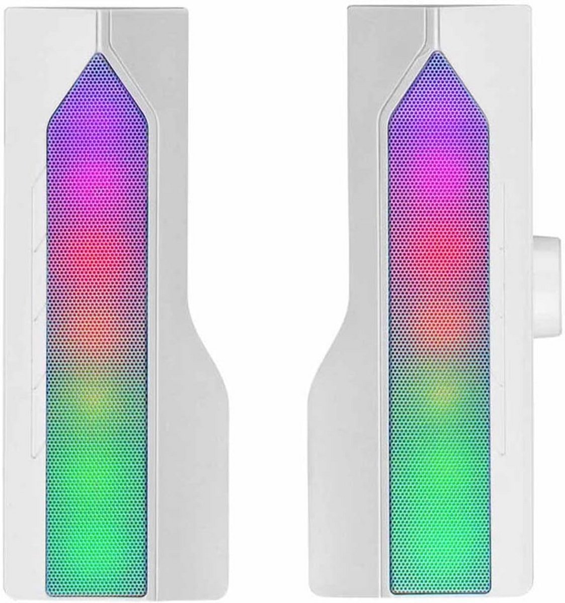 Gaming Soundbar 2.0 met RGB Verlichting en Bluetooth - afbeelding 2