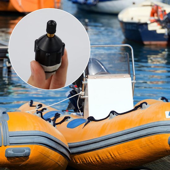 Universele Opblaaspomp Adapter voor SUP, Rubberboot en Luchtbed van Merkloos — afbeelding 3