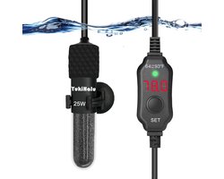 Inbouw Aquarium Verwarmer met Digitale Externe Temperatuurregelaar | 25W tot 300W Opties | Zoet & Zoutwater