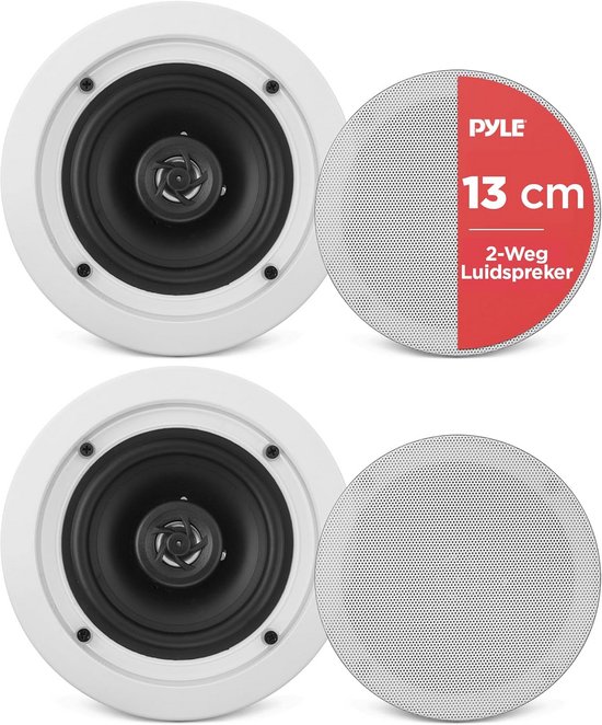 Zoutwaterbestendige inbouwluidspreker | 4 Ohm | 30 Watt | 100 mm gatmaat | 132 mm buitenkant