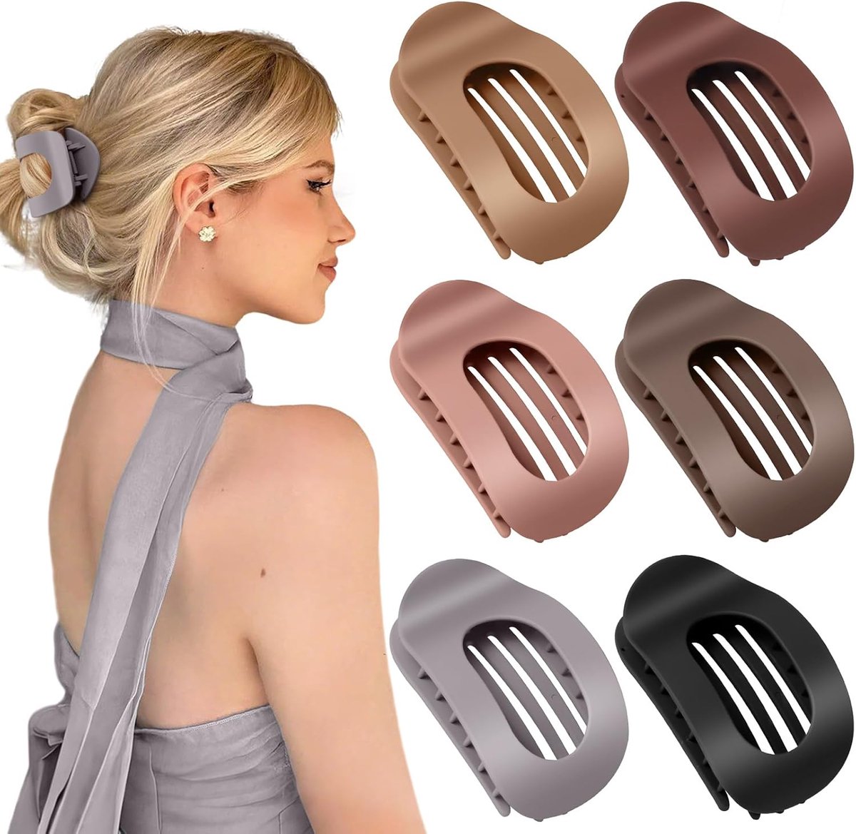 Flat hair clip large - haaraccessoire - damesmode