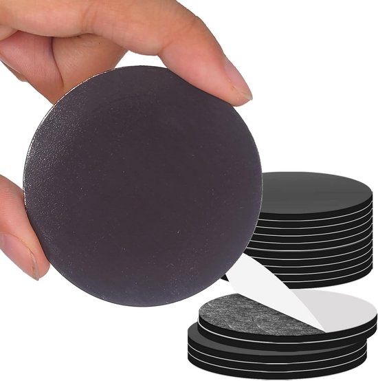 Magneet Sticker Rond Rood Ronde Zelfklevende Magneetjes - Sterke Ronde Flexibele Magneet Stickers ...