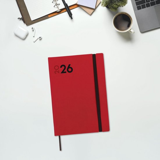 Miquelrius - Calendrier - de bureau - 2025 - 2026 - mois à afficher - A5 (148 x 210 mm) - daté Pas Cher | Bureau Vallée