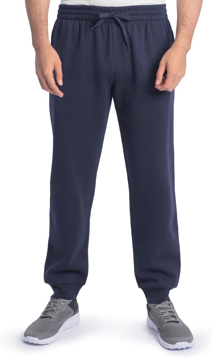 Comfortabele Fleece Sweatpants voor Mannen – Ideaal voor Vrije Tijd en Sport